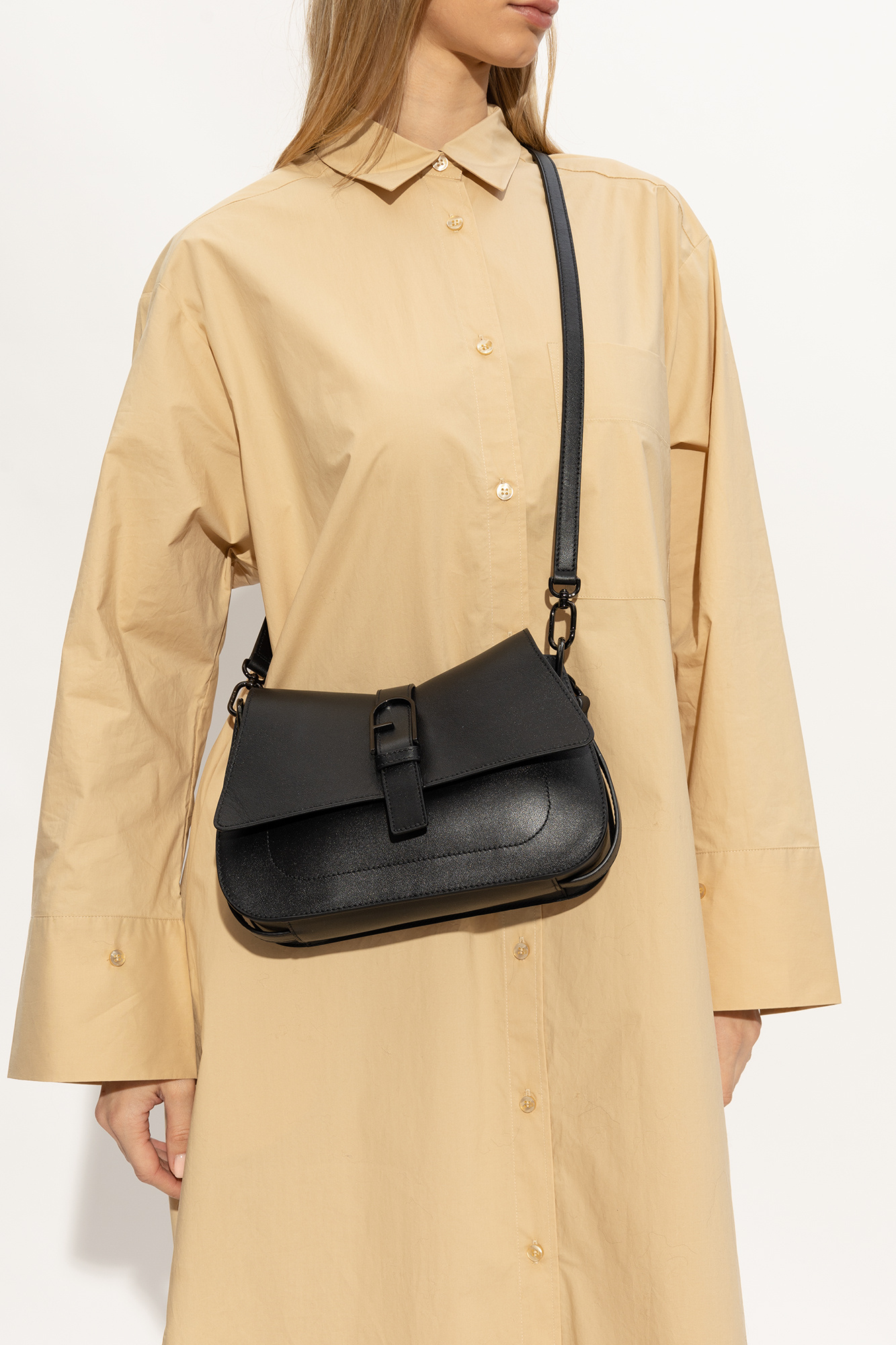 【送料&関税込】Furla Medium Flow Hand Bag Top Handle M SAGE Furla Flow | Furla US